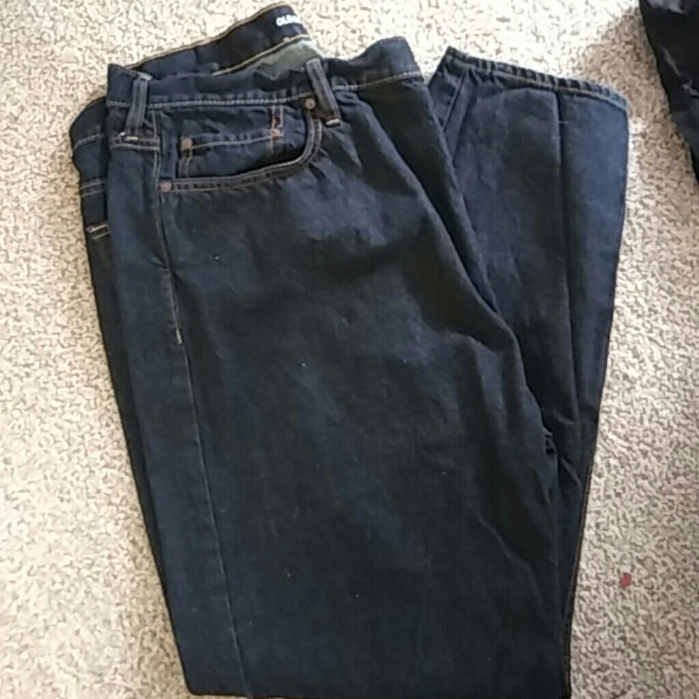 Men's Dark Wash Old Navy Jeans